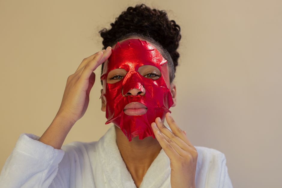 Appareil de soin du visage masques led